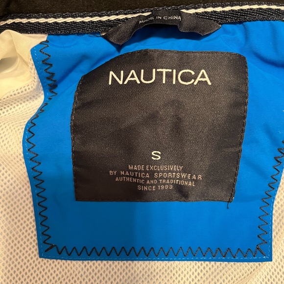 NWT Nautica windbreaker jacket mens S - Picture 5 of 12